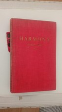 RARE 1941 FIRST EDITION HARMONY Walter Piston ANTIQUE Harvard Book