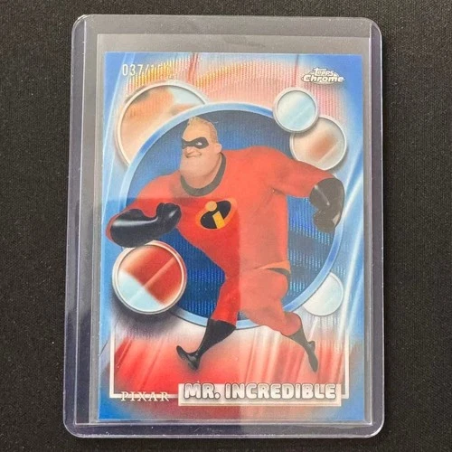 🍑CEL 2026 TOPPS CHROME DISNEY BLUE WAVE MR. INCREDIBLE /150