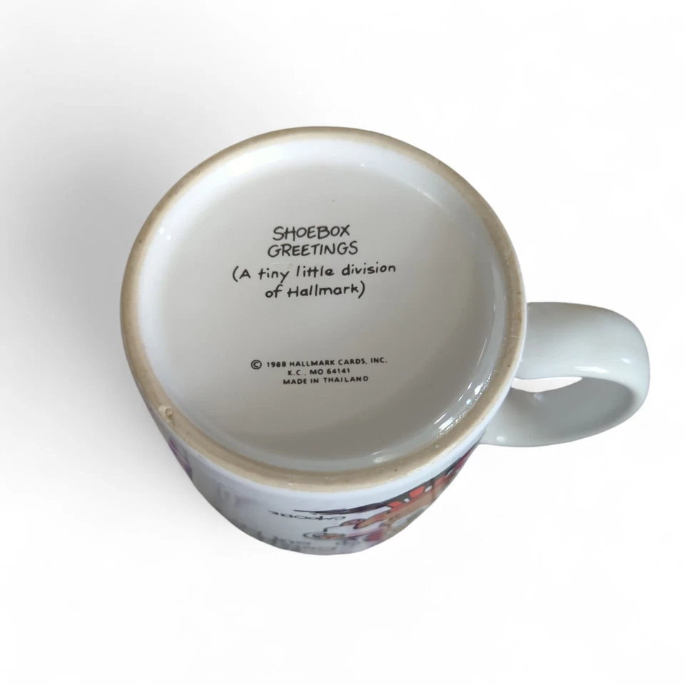 Shoebox MUG Don't Make Me Laugh So Hard Coffee Comes Out My Nose Bear '88 12 oz - Image 3 of 3