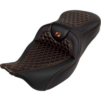 Saddlemen 808-07B-18903 Roadsofa HC Sitz Ohne Fahrers Rückenlehne - Orange St...