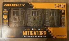 Muddy MITIGATOR 2.0 3 Pack 24mp 80ft Cellular Trail Camera