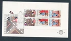 D487371 Netherlands FDC Circus Sheet Nederland NVPH 162