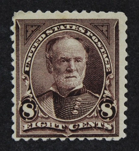 CKStamps: US Stamps Collection Scott#257 8c Sherman Mint H OG