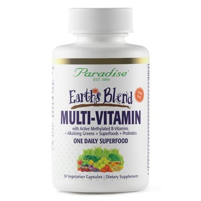 Paradise Herbs Earth's Blend Women's Once Daily 30 Count (Pack of 1) 