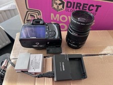 Canon 550D DSLR Camera With lens And Batteries