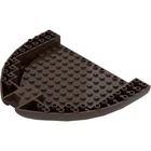 Lego Dark Brown Boat, Hull Brick 16 x 13 x 2 inv.569