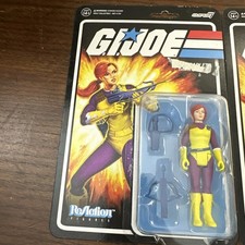 Super7 - G.I. Joe - Scarlett  DIC Purple  Reaction Figures Action Toy - New