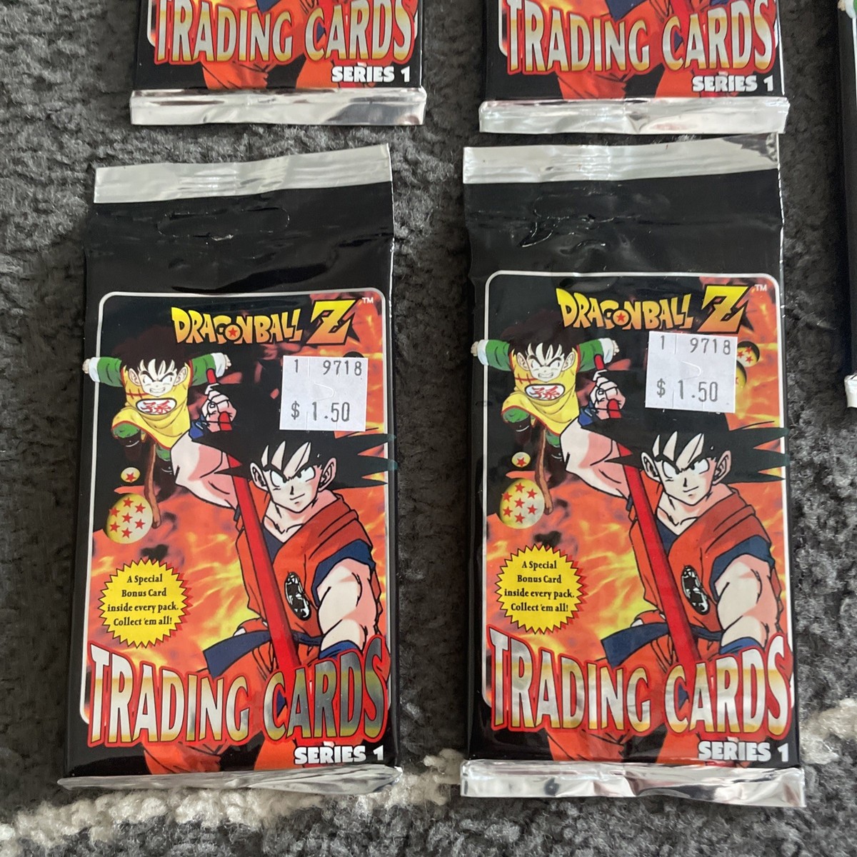 一部初版Dragon Ball1〜5,10〜13,19,22〜42,36,Z Dragonball Z 1999 Series 1 Trading Card Unopened 5 Packs | eBay