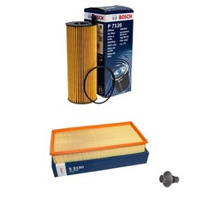BOSCH Inspektionspaket Filterset Filterpaket für Land Rover Range LM 3.6 D 4x4