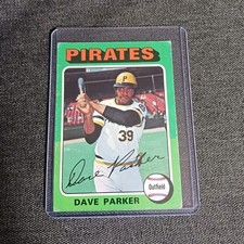 Topps Dave Parker Pittsburgh Pirates Major League Baseball 1975 Trading Card #29