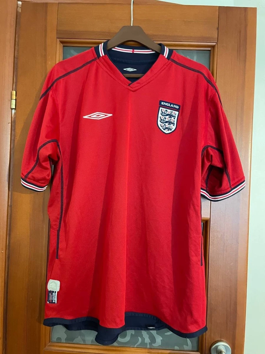 【USED】 UMBRO ENGLAND Soccer Shirt ENGLAND 1993 1995 HOME FOOTBALL SHIRT SOCCER JERSEY UMBRO VINTAGE