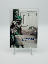 2024 Topps Signature Class Leonard Taylor III Rookie Class Auto #RCA-LT