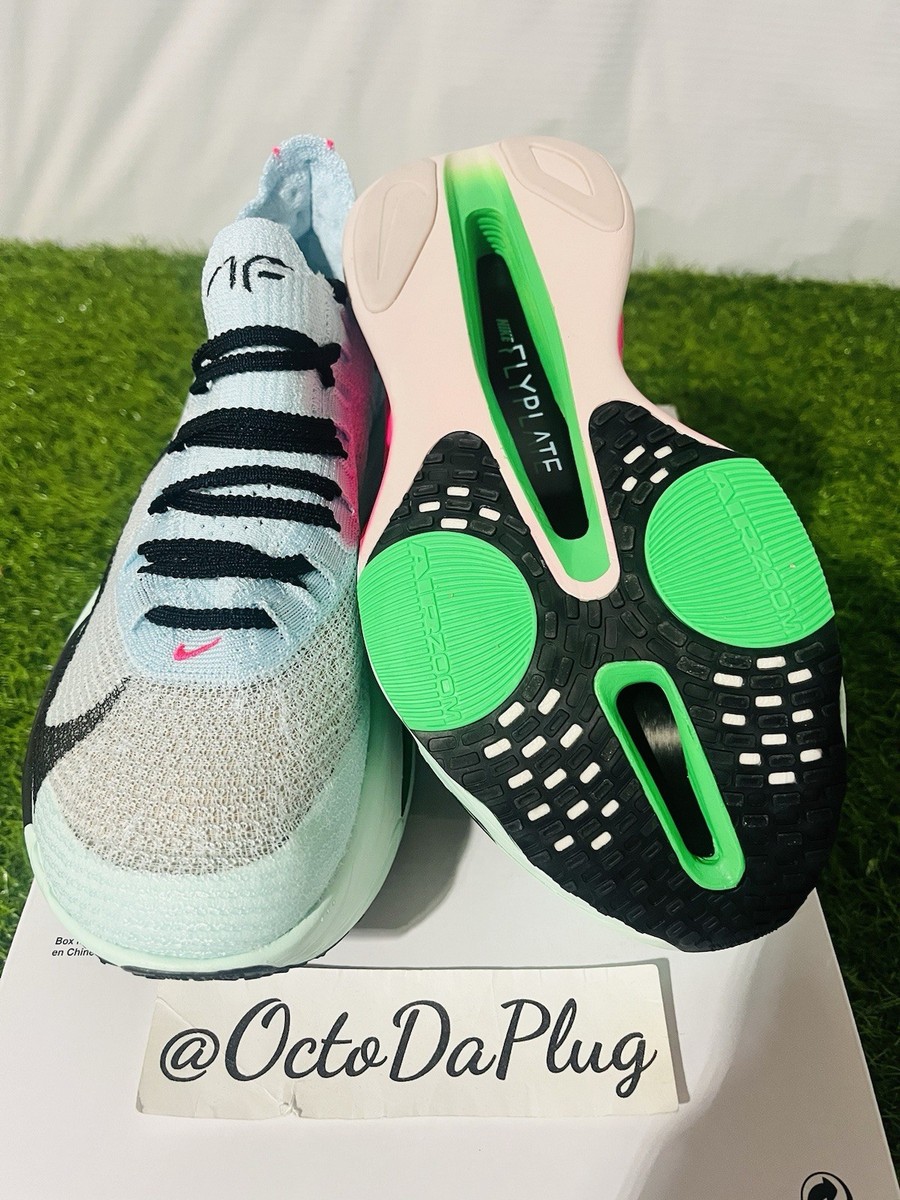 Size 10.5 - Nike Air Zoom Alphafly NEXT% 3 Glacier Blue Mint Foam