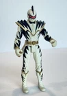 Power Rangers Lightning Collection Dino Thunder White Ranger 6" Figure 2003 VTG