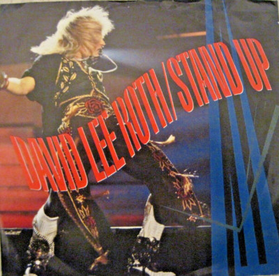 45-rpm-WB / David Lee Roth / Stand Up / Knucklebones / NM / 1988