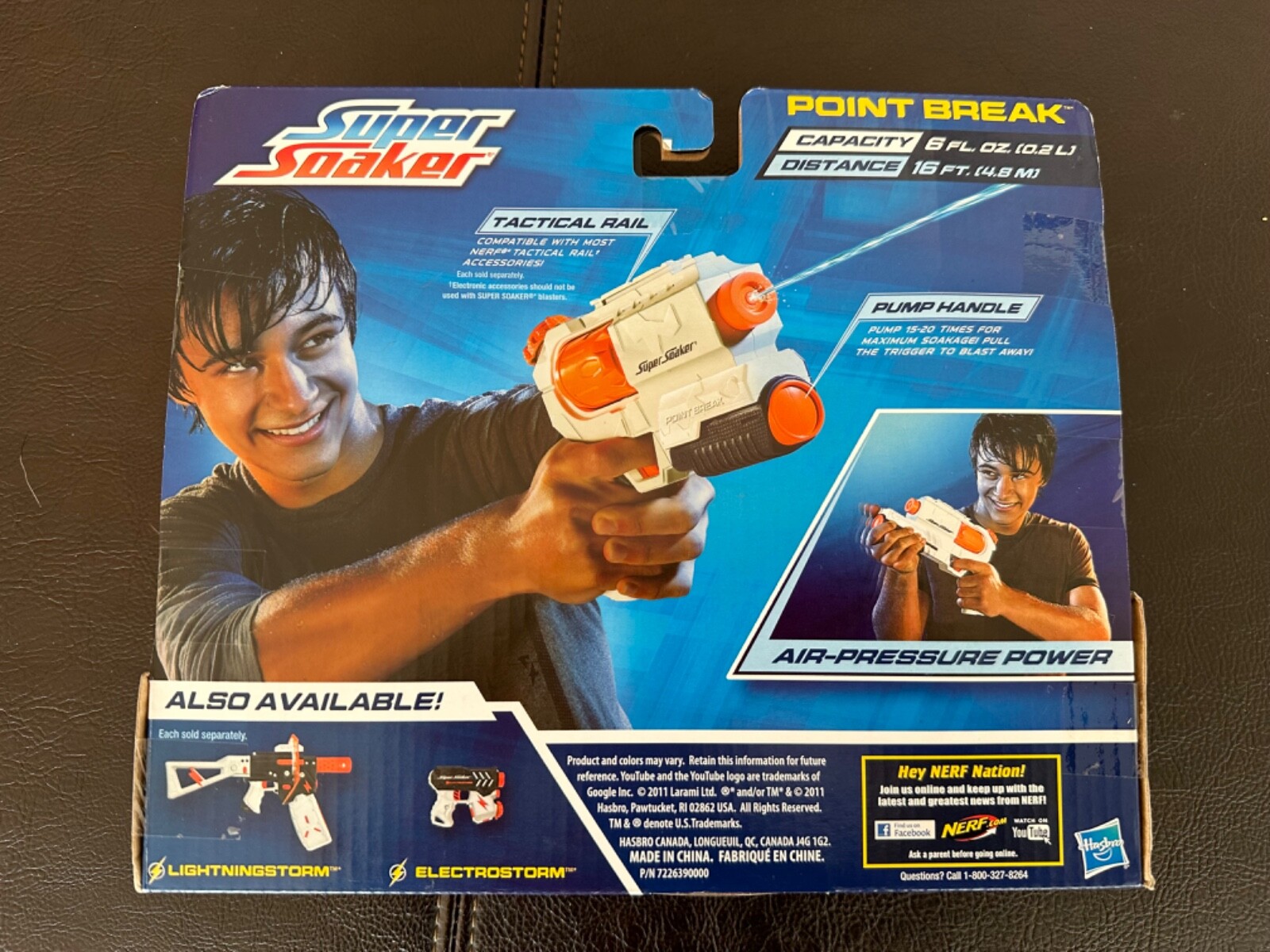 Nerf Super Soaker Point Break Water Gun. Brand New In Package.