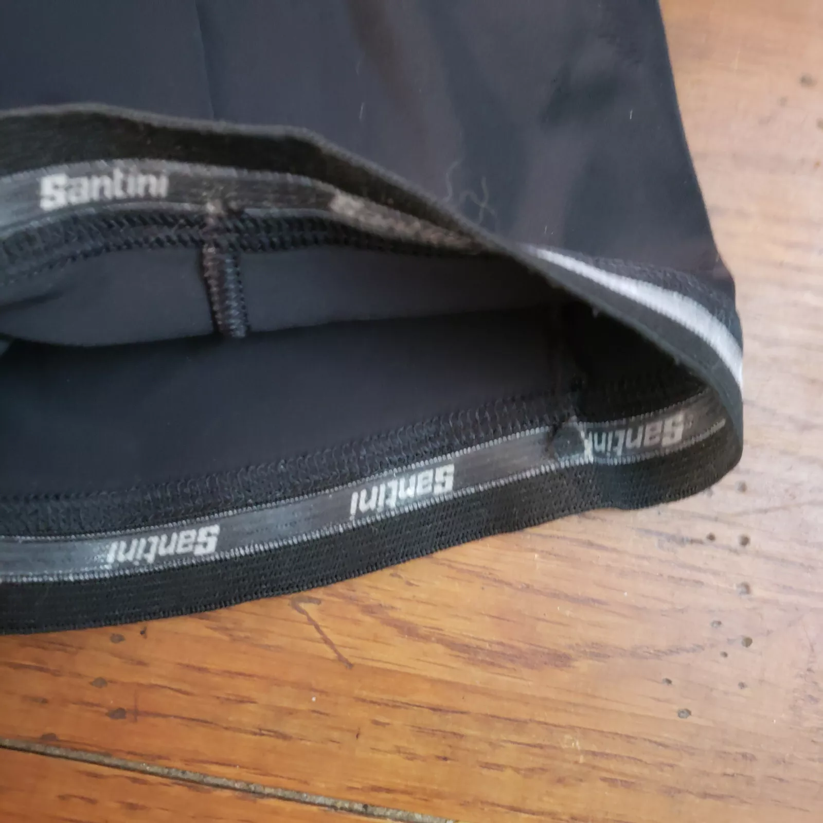 santini vintage cycling bibshorts pants