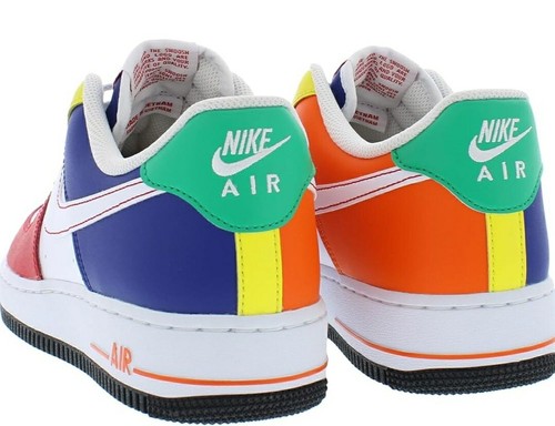 Nike Air Force 1 Low Lv8 Bg Estilo Niños Grandes Talla 5Y - Imagen 8 de 10