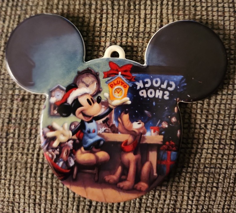 Disney Mickey Mouse, A Christmas to Remember,  1999 Ceramic Ornament