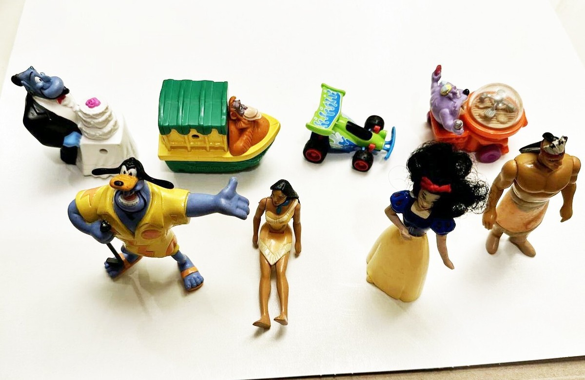 McDonald's Happy Meal Toys Burger King Warner Disney Wendys Lot of