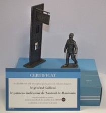 Atlas 1/24 WW1 General Joseph Gallieni Nanteuil-le-Haudouin Signpost 2595-008