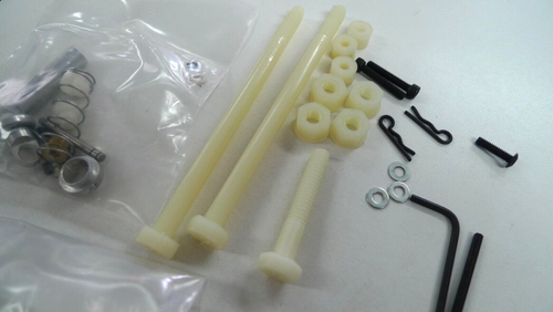 Vintage Rc Bolink Silver Shock Kit & Body Post NIP - Picture 6 of 6