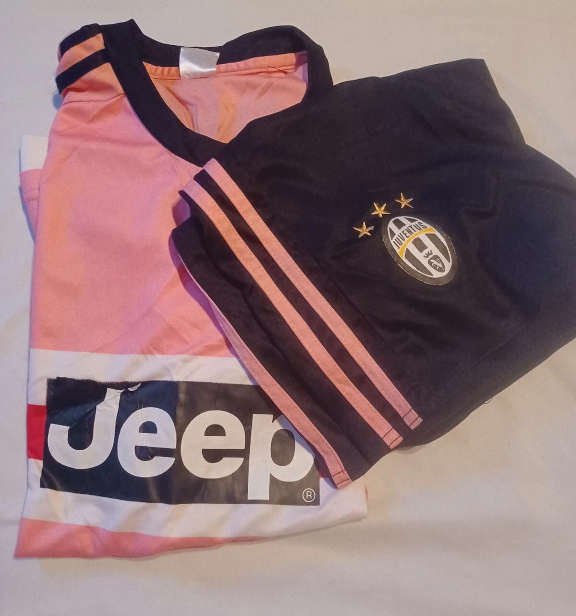 Juventus pink hotsell and black jersey