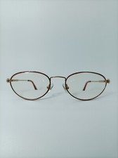 Gucci, eyeglasses, Gold plated, oval, frames, hyper vintage, very rare