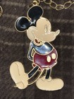 Vintage Walt Disney Production Mickey Mouse Pendant Necklace Chain 3.25" Large — photo 2