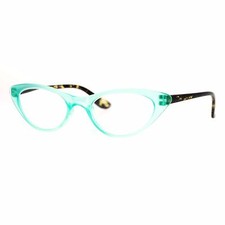 Women's Magnified Reading Glasses Cat Eye Fashion Frames Spring Hinge