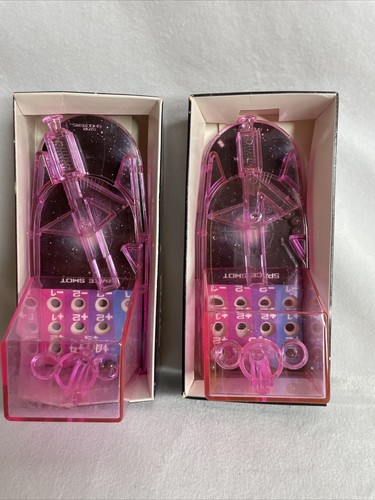 Vintage Hand Held Tilt Dexterity Skill Games Space Shot #654 1983 Ball in Hole - Picture 8 of 8