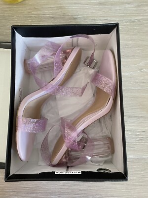 pink Missguided heels size uk UK