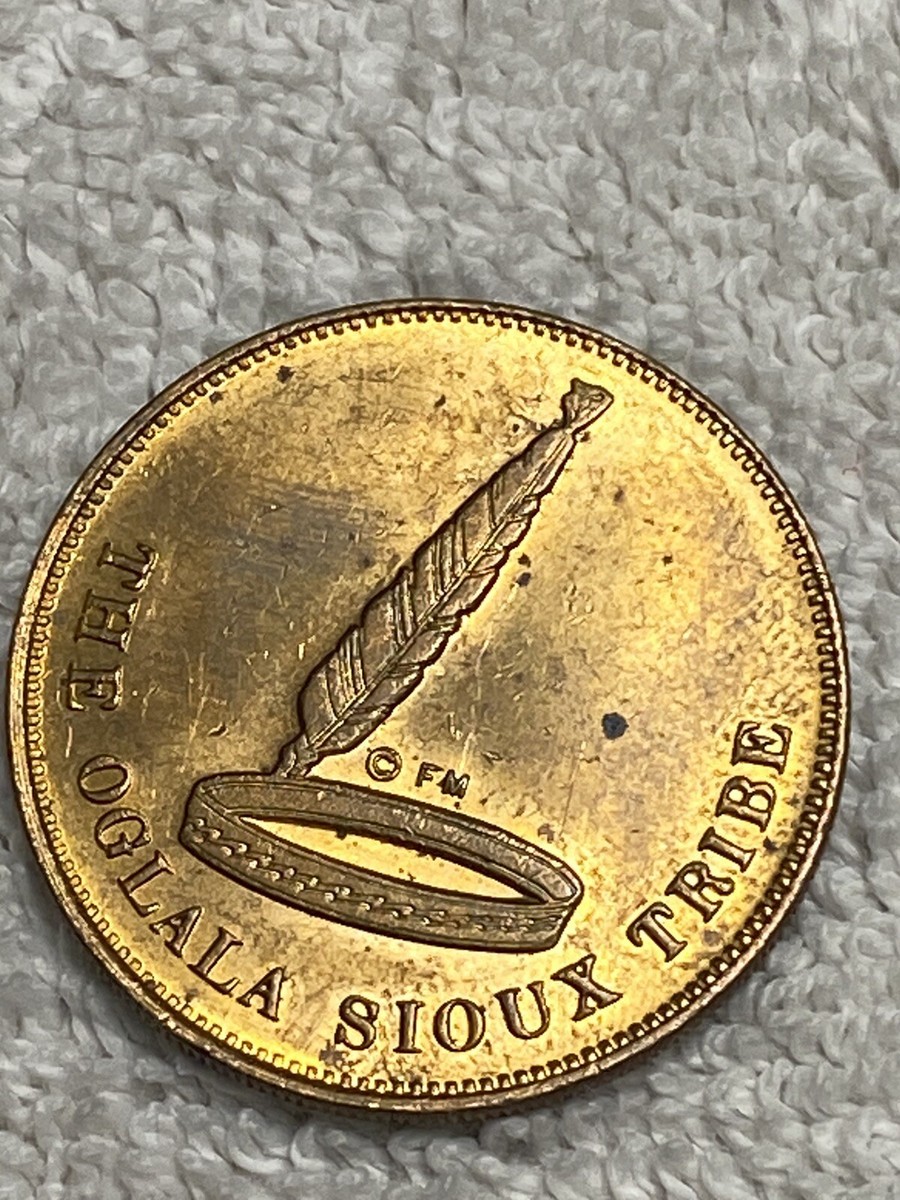 Crazy Horse--The Oglala Sioux Tribe--token | eBay