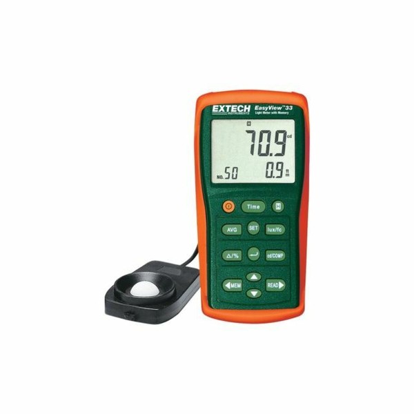 Extech Instruments EA33 EasyView Light Meter With Memory for sale