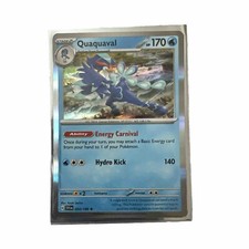 quaquaval pokemon card value Amazon.com: Quaquaval ex 052/193- Paldea Evolved - Double Rare