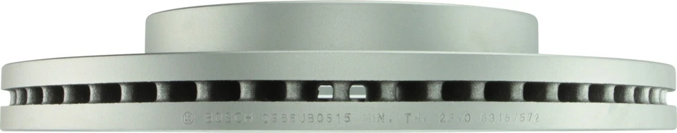 Rotor de freno de disco delantero QuietCast Bosch 2007-2014 para Chevrolet Suburban 1500 Foto 4 de 4