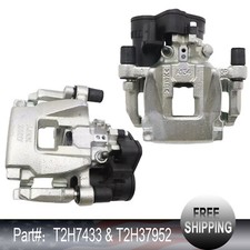 Rear Left Right Brake Caliper W Motor For Jaguar Xf Xe F-pace 2016-2020