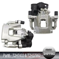 New Rear Left + Right Brake Caliper W/ Motor For JAGUAR XF XE F-PACE 2016-2020