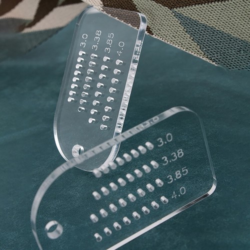 Multifunctional Auxiliary Ruler Punch Positioning Tool Leather Craft ...