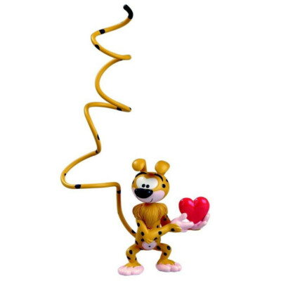 Marsupilami figurine Le Marsupilami Amoureux 6 cm heart 650319