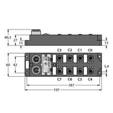TURCK FDNL-N1600-T 6603672  I/O Module for DeviceNet #