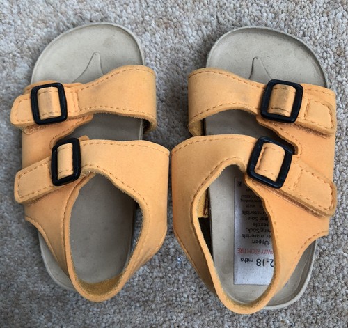 Unisex Bambini/Bambini Sandali Colore Arancio Taglia 12-18 mesi | eBay