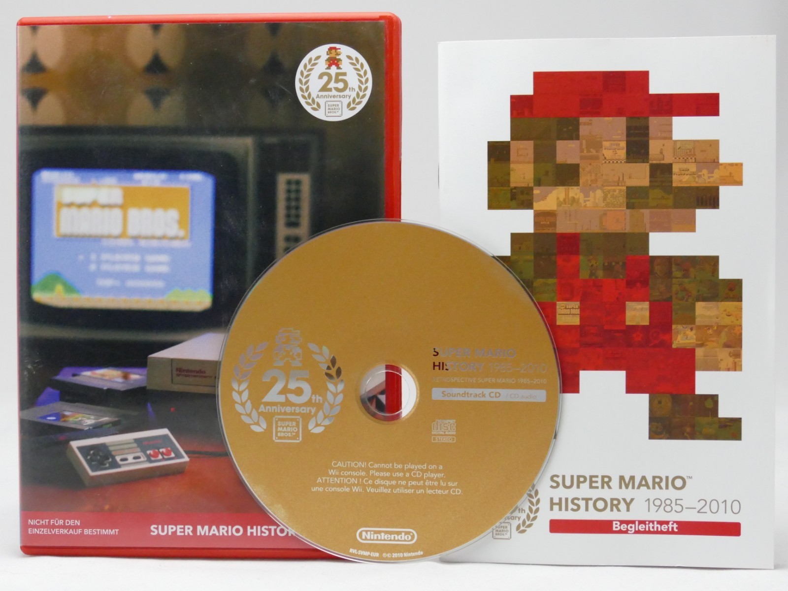Super Mario History 19852010 25th Anniversary Soundtrack OST CD eBay