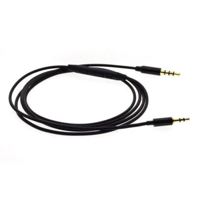 Cable de audio negro para auriculares Bowers & Wilkins P5 S2 / P5 / P5
