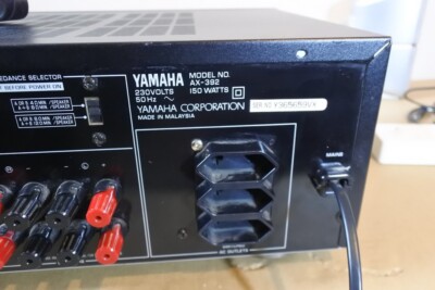Yamaha AX-392 Stereo Integrated Amplifier with Phono Input | eBay UK