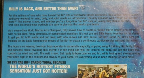 6 Billy Blanks Boot Camp Tae Bo workout DVD lot cardio fat blasting cardio T3 ab - Imagen 6 de 8