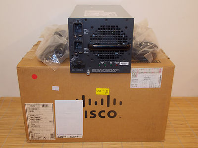 NEU Cisco WS-CAC-6000W AC Power Supply Catalyst 6500 NEW OPEN BOX