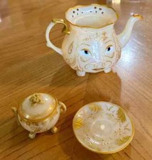 Disney Beauty  The Beast Live Action Enchanted Tea Set Playset F5