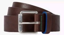 Paul Smith Brown Classic Leather Belt Mens Brown Size UK 30 REF F