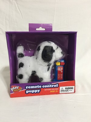 play right remote control puppy
